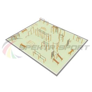 Купить Парковая площадка для Воркаут и WRK 4_76mm в Каргате 
