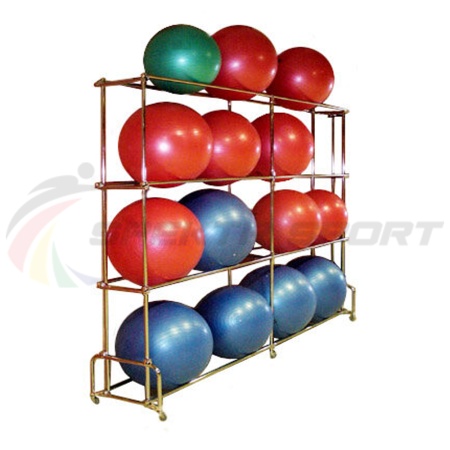 Купить Стеллаж для гимнастических мячей 16 шт в Каргате 